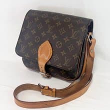 本物 Louis Vuitton ルイヴィトン カルトシエールMM モノグラム ショルダーバッグ M51253 中古