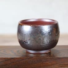【送禮好物】天然落灰 柴燒茶碗 茶杯 名家葉敏祥手作 200ml