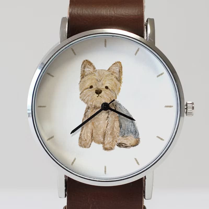 ヨークシャーテリアの腕時計