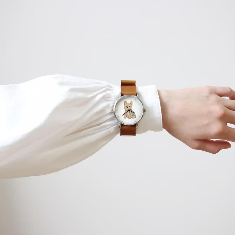 ヨークシャーテリアの腕時計