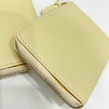 【微瑕特惠】 萊姆黃 奶油白 拉錬布有溢膠痕跡不影響使用功能