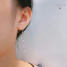 │輕奢│人魚細語 • 樹酯小珍珠 • 耳針耳夾 •14K注金 •14kgf