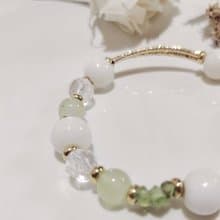 【好人氣】綠光滿願/增進人際關係/龍宮舍利/白水晶/橄欖石/正向