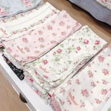 丹麥GreenGate  pale pink & white 茶巾 / 共5款