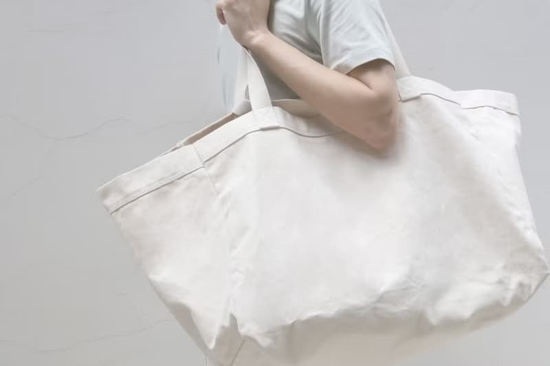 步野  厚磅帆布托特袋  L