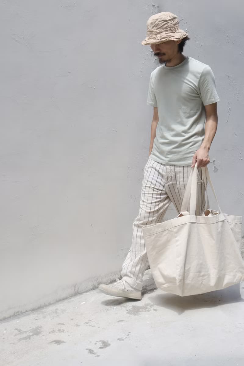 步野  厚磅帆布托特袋  L