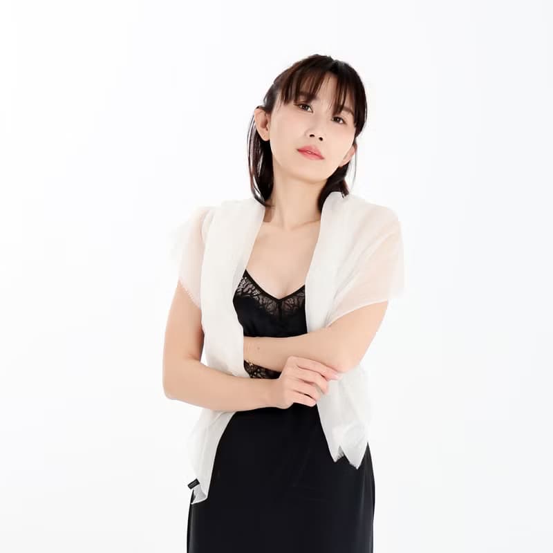 雲暮白 | 輕盈星幕戒指絨 喀什米爾圍巾