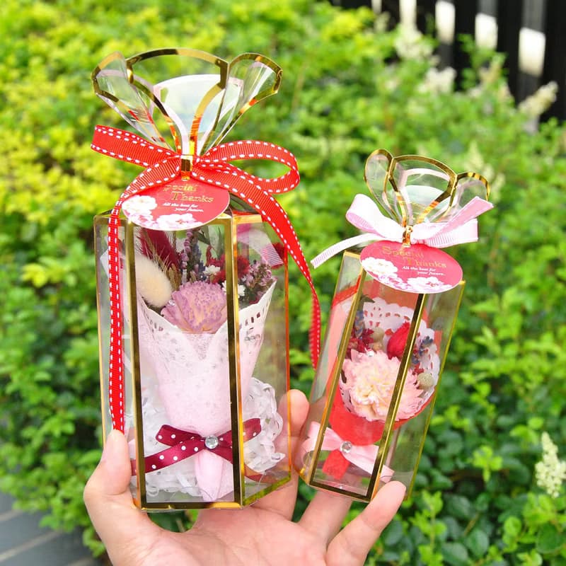 康乃馨擴香花束禮盒(小) 乾燥花禮 生日禮物 母親節禮物 聖誕禮物