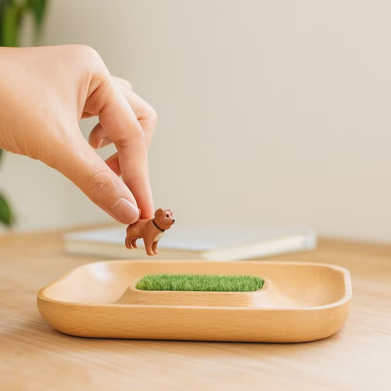 【玄關好物】 實木 沙漠綠洲 首飾 項鍊 收納盤 女友 新居 禮物