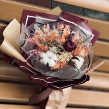 棉花乾燥花束 畢業花束 | 生日  情人節首選 | 台北可自取