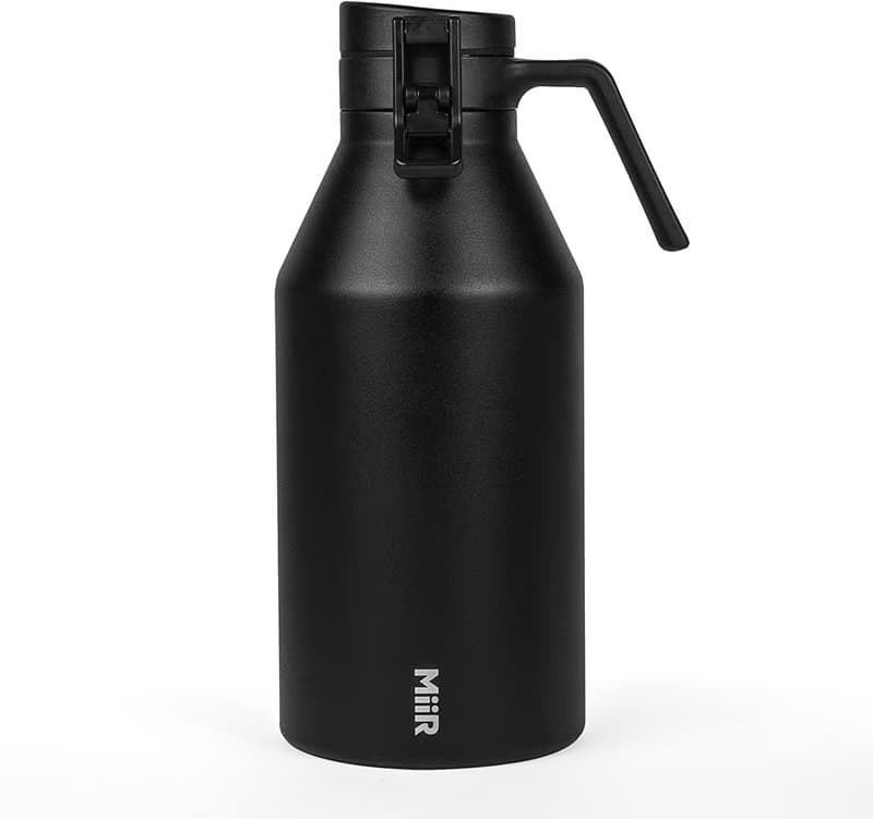 MiiR Growler 雙層真空 保溫 保冰 啤酒 保溫壺 64oz/1.8L 經典黑
