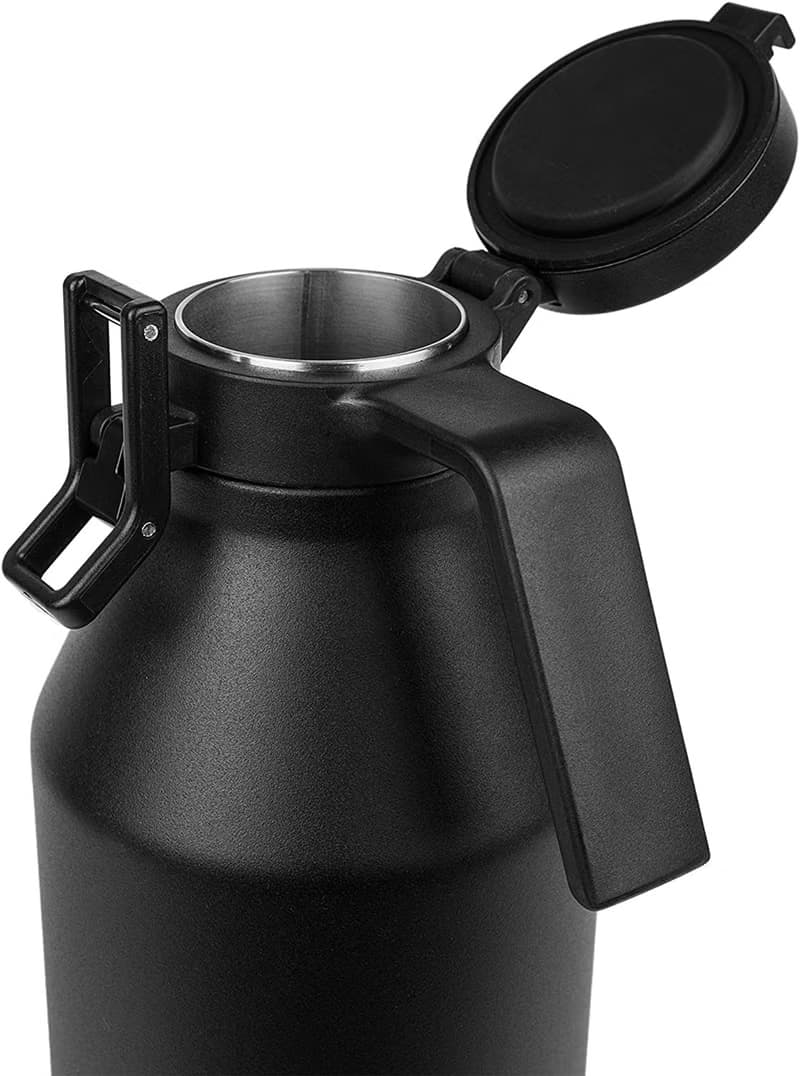 MiiR Growler 雙層真空 保溫 保冰 啤酒 保溫壺 64oz/1.8L 經典黑