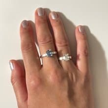 haime chloe ring (cubic 8*6mm) original silver