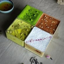 【4入禮盒組】茶提拉米蘇盒子-雙抹茶/烏龍茶/蜜香紅茶/四季春茶