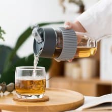 【紅點設計獎】泡茶杯 茶水分離磁吸魔力杯(濾茶球) -10oz/12oz