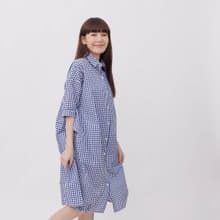 Nancy開襟棉質口袋連身裙洋裝