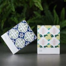 【懷舊花磚茶包】桂花烏龍茶+黃梔烏龍茶 輕巧盒2入