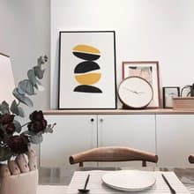 幾何 • 咖啡豆 - 幾何/抽象/文青/復古/家居/民宿/咖啡廳/工作室