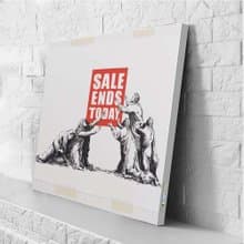 【英國 Banksy】藍牙畫布音箱 聯名款 Sale Ends-結束營業