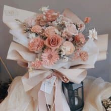 粉嫩櫻花 永生花束 求婚 生日 紀念日 升遷