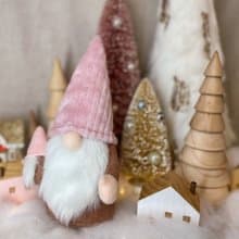 Pink & Mini Pink Gnome地精Decor|母親節|擺飾|禮物|24小時出貨