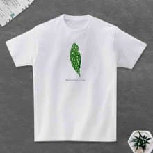 植物 星點秋海棠 觀葉植物 T恤