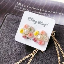 【茜作】乾燥花手工定制 耳釘 耳環 耳夾 耳針 花朵造型設計