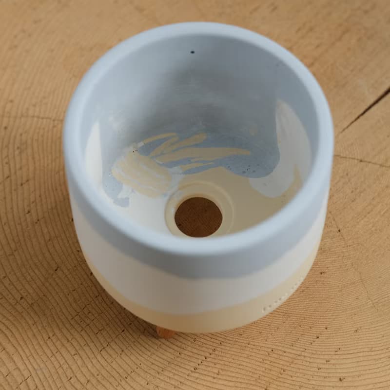 初泥 true nii | 長腳的水泥盆(L) -Palette 晴空煦陽