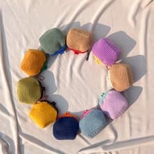 Lucky Bag , Purse , Coin Bag ,Tiny Bag , Crochet Bag