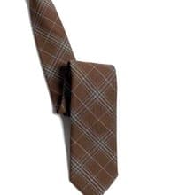 英倫菱格 木質色 Premium系列領帶 Neckties