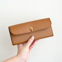 香港製  手工皮革 錢包 長夾 長錢包 長銀包 山羊皮 LW1003