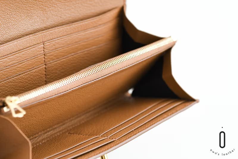 香港製  手工皮革 錢包 長夾 長錢包 長銀包 山羊皮 LW1003