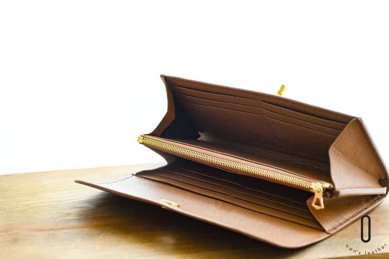 香港製  手工皮革 錢包 長夾 長錢包 長銀包 山羊皮 LW1003