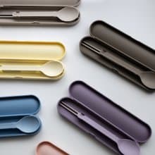 【健康於筷 多巴安六色】TOGO短款餐具組 304不鏽鋼筷 日本材質