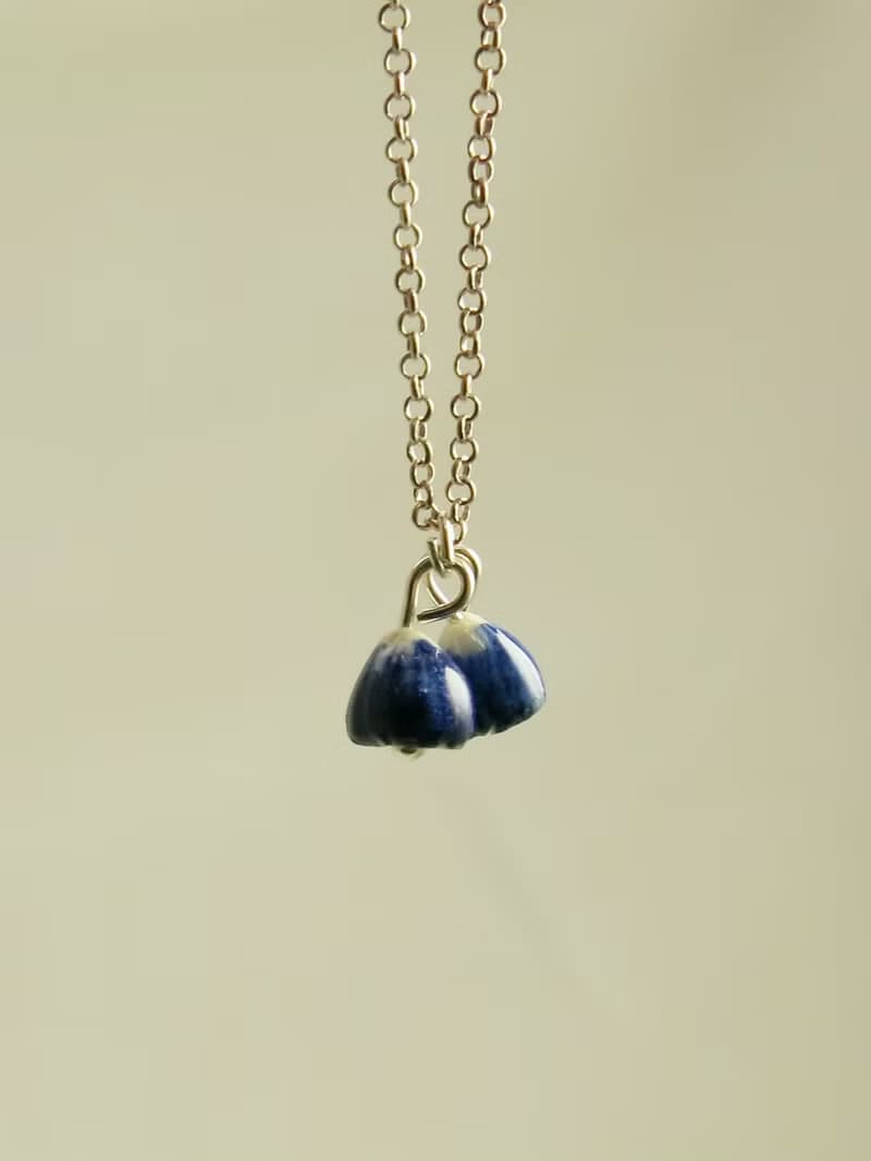 Clochette青花瓷純銀手鍊/青花瓷飾品