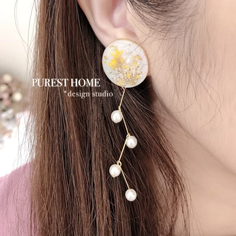 PUREST HOME 仲夏の戀 (可拆式) 垂墜耳環/附禮盒