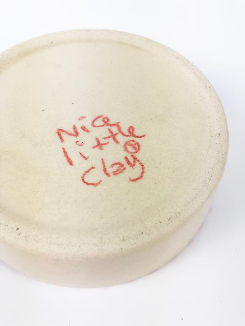 Nice Little Clay 手工立體圓盤 站站賤狗 0308-18
