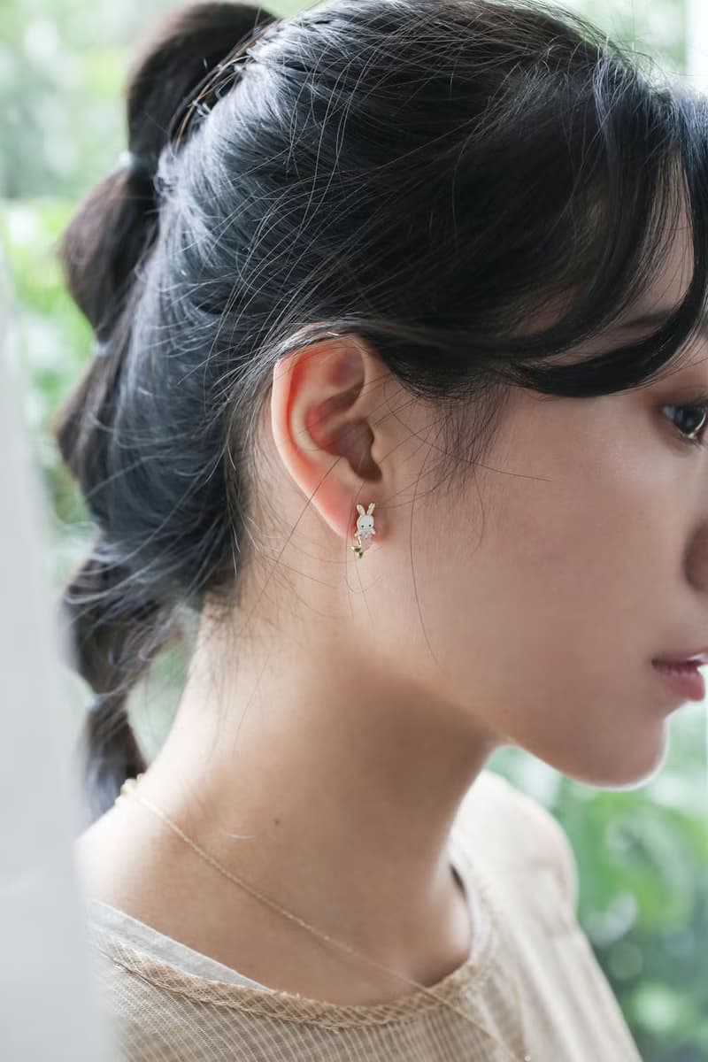 美人魚 兔子 生日禮物 紙盒包裝 夾式耳環 兔年 生肖