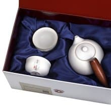 慕秋哥窯3入禮盒(壺+2杯)