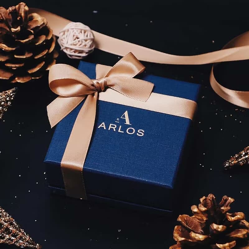 L'amour 冬日浪漫雪花手鏈 (白金色)