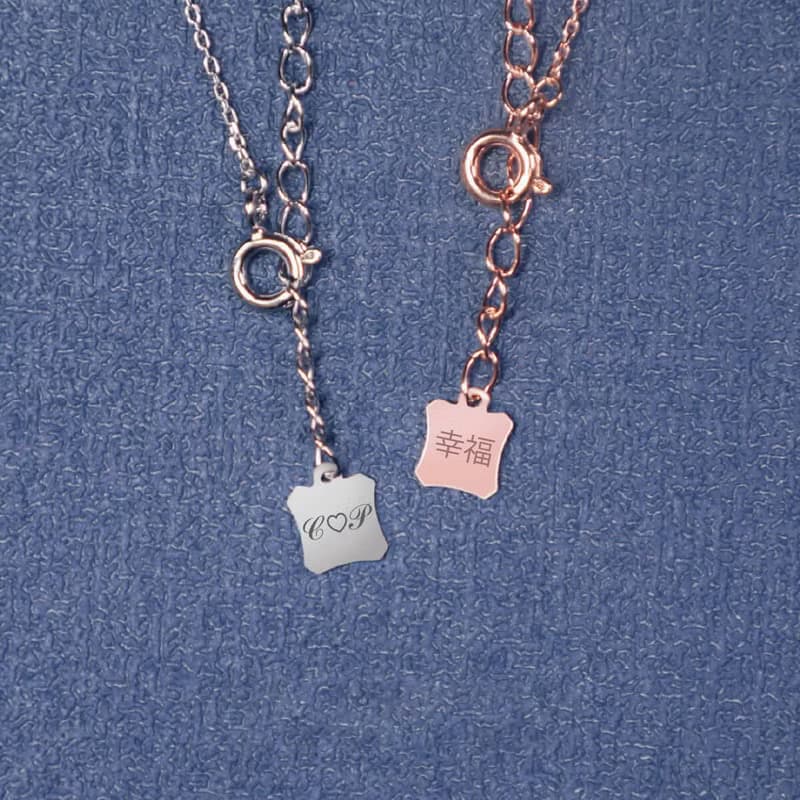 L'amour 冬日浪漫雪花手鏈 (白金色)