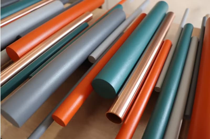 卡尼恩波 3D 立體壁掛雕塑 橙色與藍綠 木材與金屬