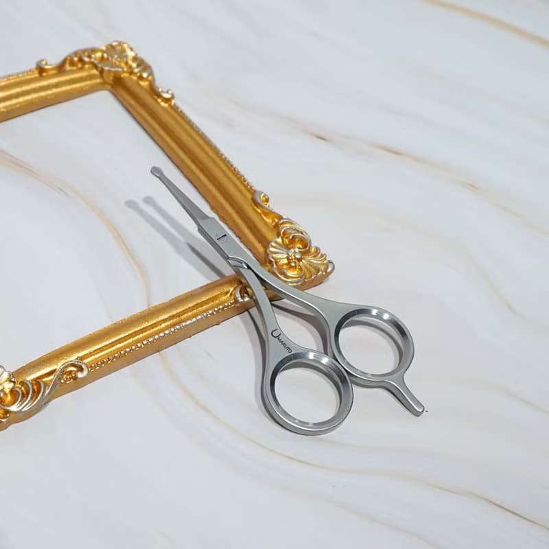 【燕三条百年工藝】不鏽鋼安全型鼻毛剪 修鼻毛美容剪刀