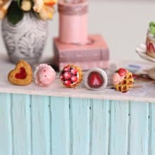 草莓季袖珍耳環套組 Strawberry Season Miniature Earring Set