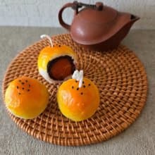 蛋黃酥蠟燭2入 中秋節禮物