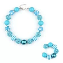 Cutie Bella兒童首飾項鍊手鍊套裝 Chunky Necklace bracelet set