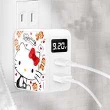 GARMMA Hello Kitty Type-C & USB PD雙孔造型充電器 甜蜜好朋友
