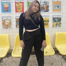 Plus Size Up to 5XL | Alice pants 黑色 | Tapered Stretch