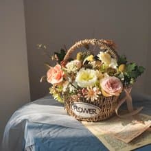 【竒植花物】永生花藍 乾燥花禮 生日禮物 情人節 開幕喬遷禮物