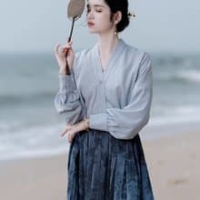 踏莎行 新中式復古改良上衣